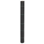 vidaXL Membrane anti-mauvaises herbes noir 1x50 m PP