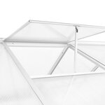 vidaXL Serre Aluminium 362x190x195 cm 13 41 m³