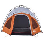 vidaXL Tente de camping à dôme 3 personnes libération rapide
