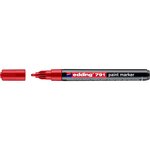 Marqueur Peinture 791 rouge 1-2 mm x 10 EDDING