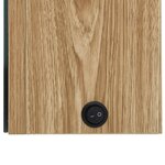 vidaXL Armoire de salle de bain à miroir LED Chêne 62x14x60 cm