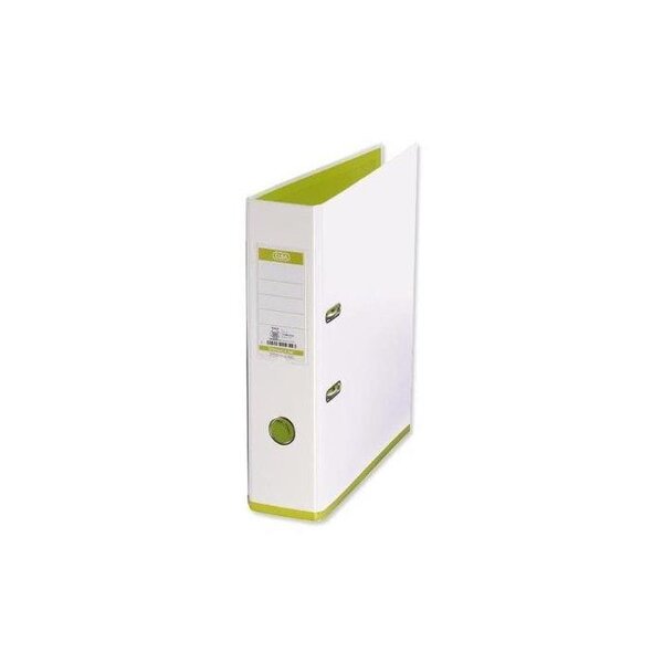 classeur myColour, largeur de dos: 80 mm, blanc/vert ELBA