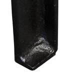 vidaXL Pied de table basse 2 Pièces Cadre en A Fonte