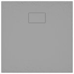 vidaXL Receveur de douche SMC Gris 90x90 cm