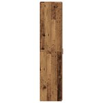 vidaXL Meuble vieux bois 30x42.5x185 cm Bois d'ingénierie