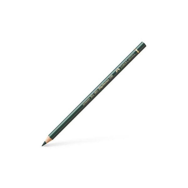 Crayon de couleur Polychromos vert genévrier FABER-CASTELL