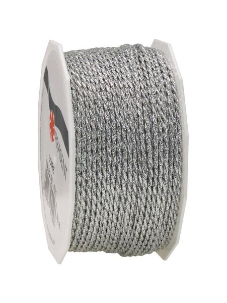 Cordelette loire 50-m-rouleau 2 mm argent