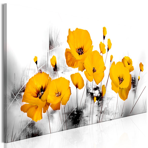 Tableau - sunny meadow (1 part) narrow l x h en cm 150x50