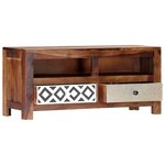 vidaXL Meuble TV 90x30x40 cm Bois solide