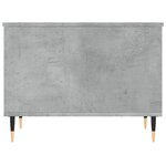 vidaXL Table basse Gris béton 60x44 5x45 cm Bois d'ingénierie