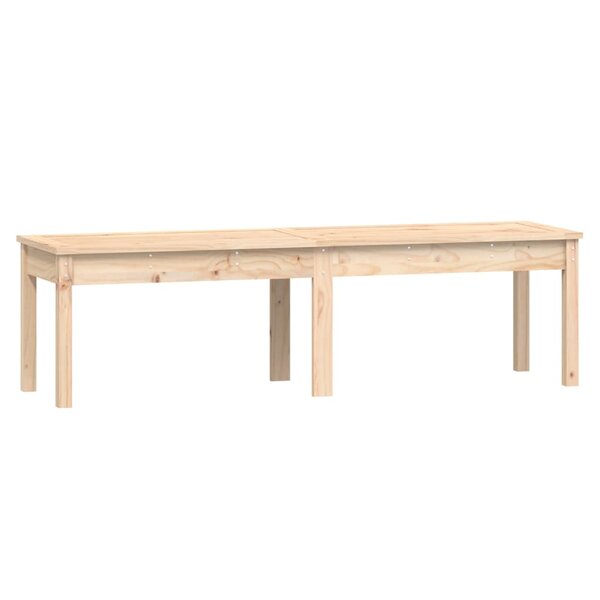 vidaXL Banc de jardin à 2 places 159 5x44x45 cm bois massif de pin