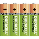 DURACELL Lot de 4 piles RCR PLUS 1300 mAh AA