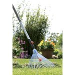 GARDENA Balai a gazon largeur réglable: 30 a 50cm