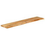 vidaXL Dessus de table à bord vivant 160x20x2 5cm bois massif manguier