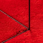vidaXL Tapis HUARTE à poils courts doux et lavable rouge 100x200 cm