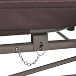 vidaXL Belvédère convertible en balancelle Café