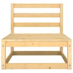 Salon de jardin meuble d'extérieur ensemble de mobilier 8 pièces avec coussins bois de pin massif 02_0017529