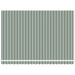 Auvent Rétractable Automatique vidaXL Vert et Blanc 450x300 cm