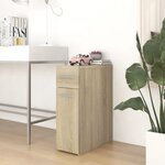 vidaXL Armoire d'apothicaire Chêne sonoma Bois d’ingénierie