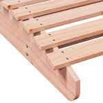 vidaXL Chaise longue 205x70x31 5 cm bois massif de douglas