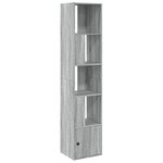 vidaXL Bibliothèque sonoma gris 40x36x189 cm bois d'ingénierie