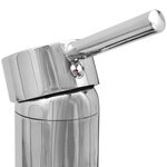 vidaXL Lavabo de salle de bain avec mitigeur Céramique Rond Blanc