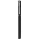 PARKER VECTOR XL Stylo plume  laque noire métallisée sur laiton  plume moyenne  encre bleue  Coffret cadeau
