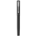 PARKER VECTOR XL Stylo plume  laque noire métallisée sur laiton  plume moyenne  encre bleue  Coffret cadeau