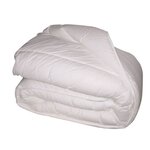 Couette extra chaude en microfibre 240 x 260 cm - Blanc