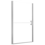 vidaXL Porte de douche Verre trempé 91x195 cm