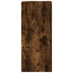 vidaXL Buffet chêne fumé 30x41x93 cm bois d'ingénierie