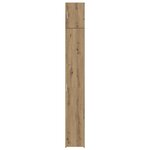 vidaXL Meuble de rangement étroit Chêne Artisan 30x42 5x225 cm Bois d'ingénierie