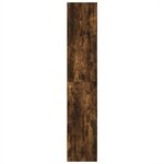 vidaXL Bibliothèque chêne fumé 100x36x189 cm bois d'ingénierie