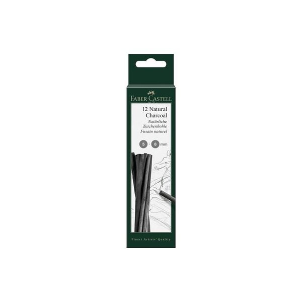 Fusain naturel Pitt 5-8mm FABER-CASTELL