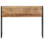 vidaXL Jardinière 90x20x68 cm Bois de manguier brut