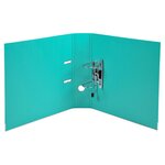 Classeur À Levier Prem'touch Intérieur Et Extérieur En Polypropylène - Dos 80mm - A4 Maxi. - Vert Clair - X 10 - Exacompta
