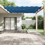 vidaXL Auvent vertical Bleu 60x800 cm Tissu oxford