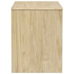 vidaXL Meuble TV SAUDA chêne 99x43x55 cm bois de pin massif