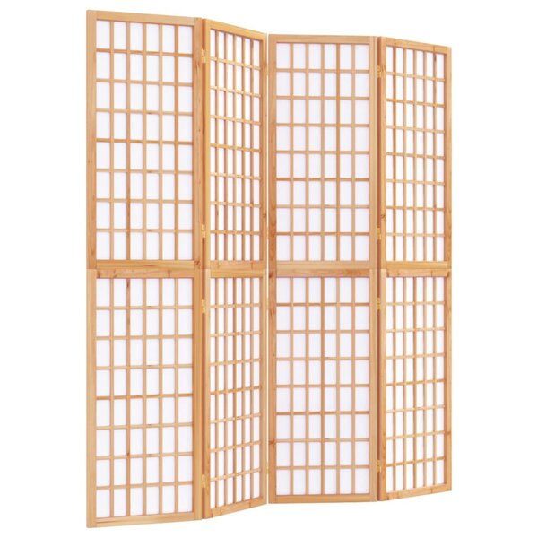 vidaXL Cloison de séparation pliable 4 panneaux 160x170 cm
