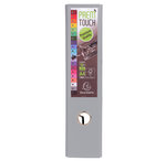 Classeur à Levier Prem'Touch Polypro Int / Ext Dos 80 mm Renforcé gris foncé EXACOMPTA