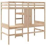 vidaXL Cadre de lit superposé sans matelas 80x200cm bois massif de pin