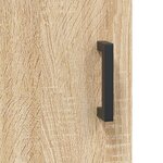 vidaXL Armoire murale chêne sonoma 69 5x34x90 cm
