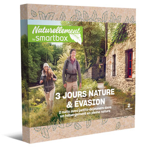SMARTBOX - Coffret Cadeau 3 jours nature & évasion -  Séjour