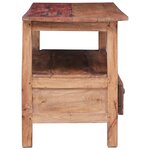 vidaXL Meuble TV 90x40x50 cm Bois de récupération massif