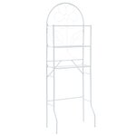 vidaXL Étagère de toilette Blanc 60x33x174 cm