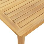 vidaXL Salon palette de jardin avec coussins 3Pièces bois d'acacia massif