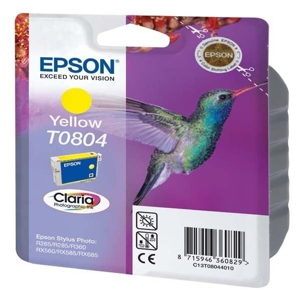 Epson t0804 colibri cartouche d'encre jaune