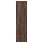 vidaXL Supports pour plantes 2 Pièces chêne marron bois d'ingénierie