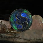 Pièce de monnaie en Argent 12 Dollars g 155.5 (5 oz) Millésime 2024 Twelve Zodiac Signs PISCES