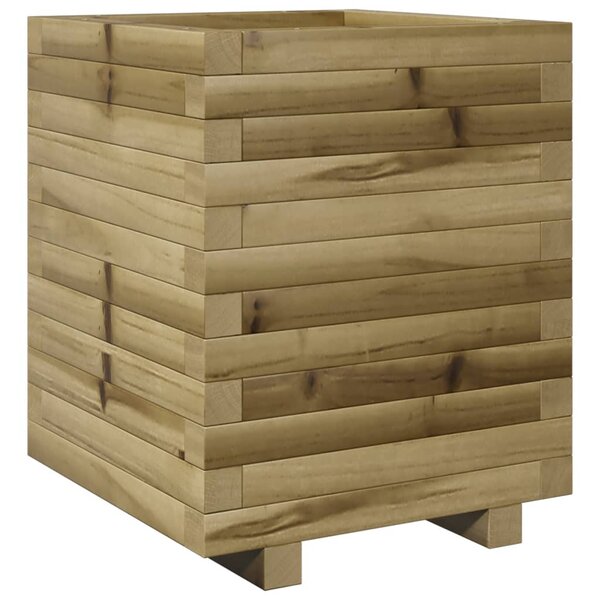 vidaXL Jardinière 40x40x49 5 cm bois de pin imprégné